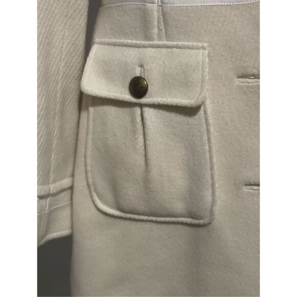 Juicy Couture cream long Peacoat M - Picture 4 of 12